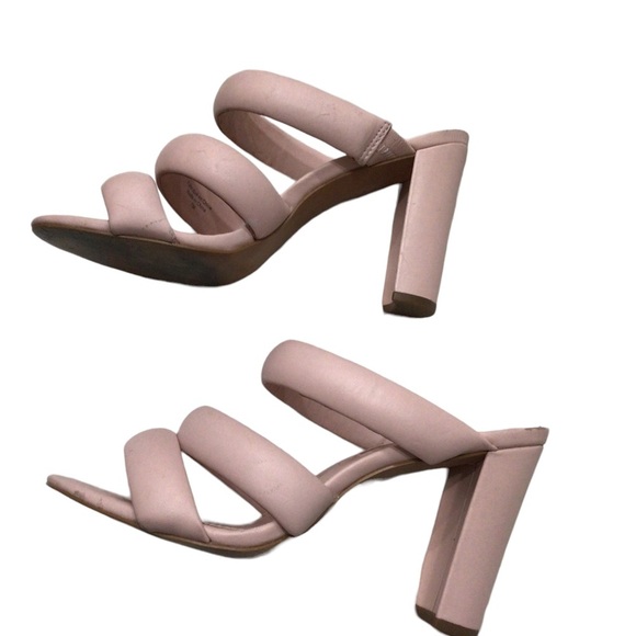 Avec Les Filles pink heel sandals  7 - Picture 4 of 9